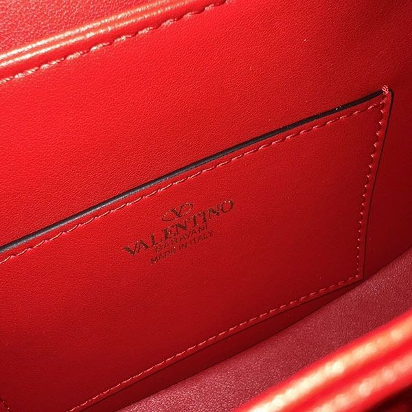 お洒落 ヴァレンティノ コピー V Logo Leather ショルダーバッグ Vuc53507
