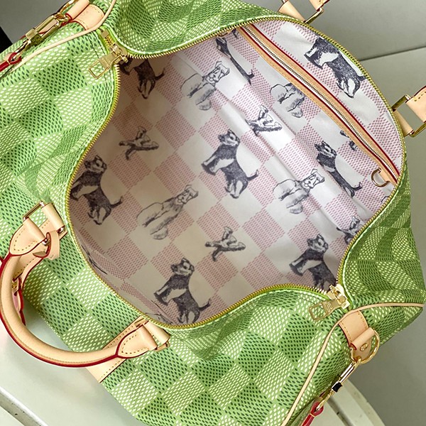 【ワンコも上品】ルイヴィトン★キーポル 50 偽物 ボストンバッグ N40666