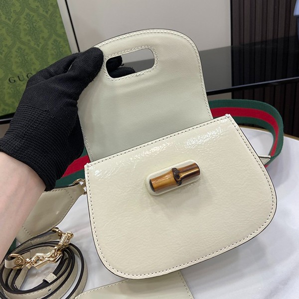 〔グッチ バンブー 1947 コピー〕ミニ トップハンドルバッグ guf31053