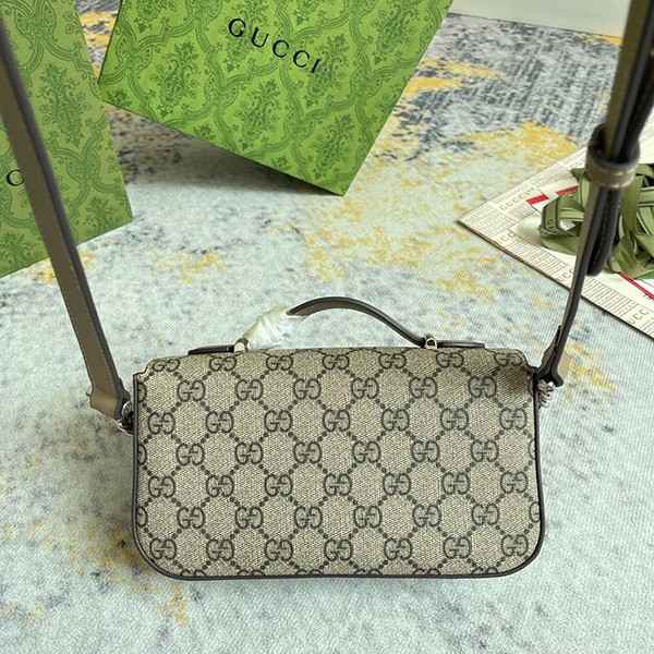 グッチ〔PETITE GG〕ミニ ショルダーバッグ 偽物 ベージュ 739722