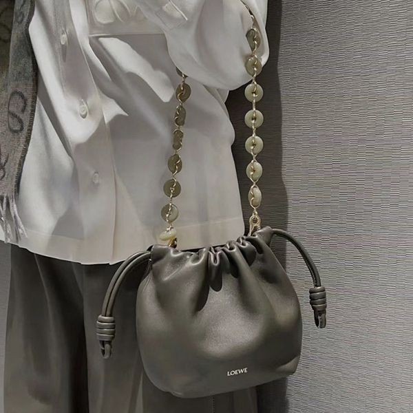 セレブ多数愛用★レア！ロエベ チェーン ショルダーストラップ 激安 log14225