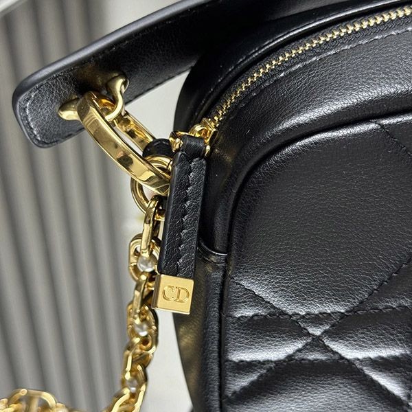 注目★ディオール Caro トップハンドル カメラバッグ スモール dez11693