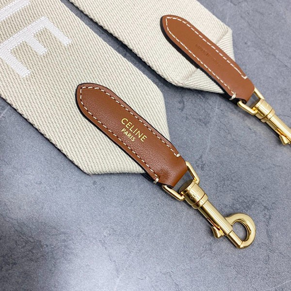 高品質 セリーヌ コピー ジャカード ロング ロゴ ストラップ ウール Ceq44196