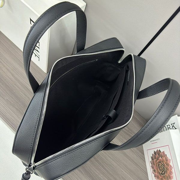 素敵な ロエベ ゴヤ レザー ブリーフケース スーパーコピー lon35909