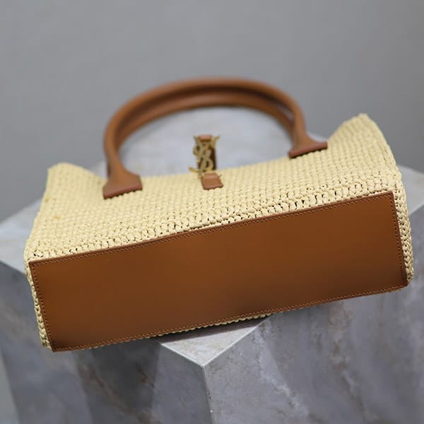 人気急上昇サンローラン n級品 Panier ラフィア トートバッグ Sas92640