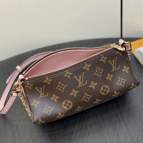 【横から見てもお洒落★】ルイヴィトン LV ブルームポーチ コピー M11303/M11672 M11303