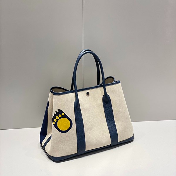 【クマ柄が素敵】エルメス 激安 Tasche ガーデンパーティ 36 Voyage バッグ erv24386
