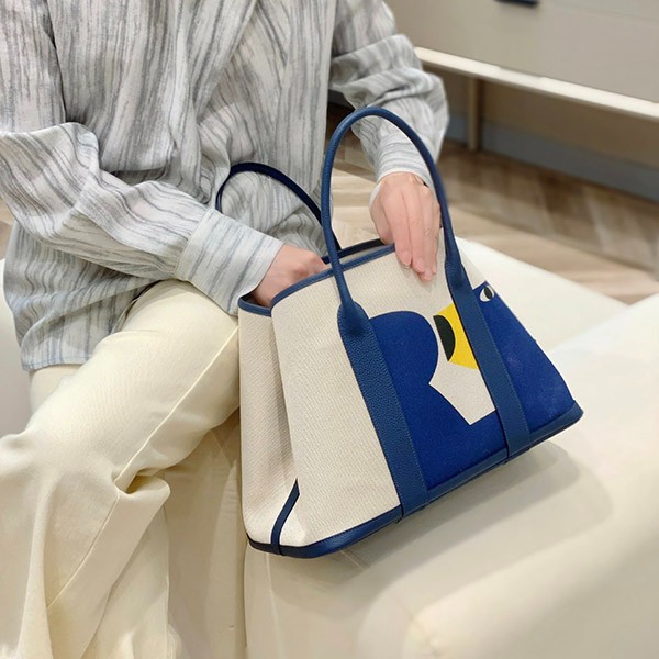【クマ柄が素敵】エルメス 激安 Tasche ガーデンパーティ 36 Voyage バッグ erv24386