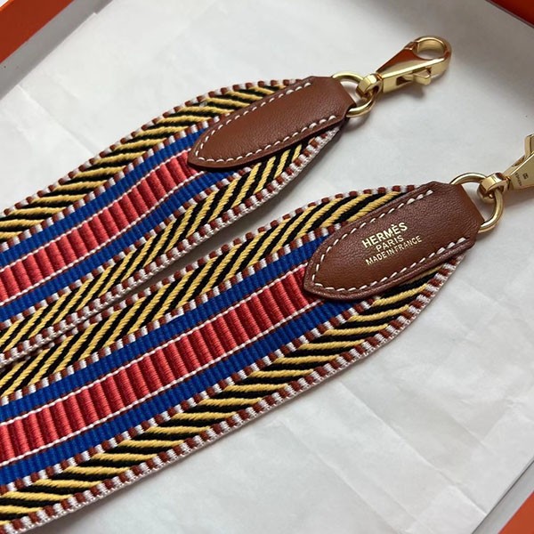 入手困難★エルメス 偽物 バンドリエール カヴァル 50mm ゴールド金具 ern69410