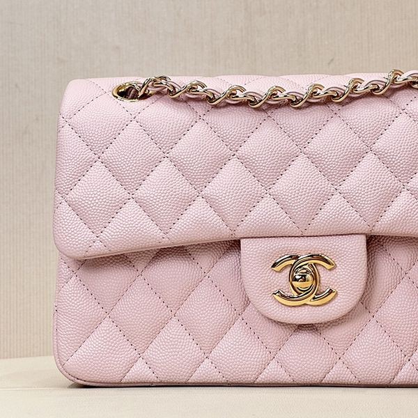 【女性の憧れ☆】シャネル ミニ チェーンショルダーバッグ コピー☆ピンク shs82499