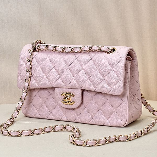 【女性の憧れ☆】シャネル ミニ チェーンショルダーバッグ コピー☆ピンク shs82499
