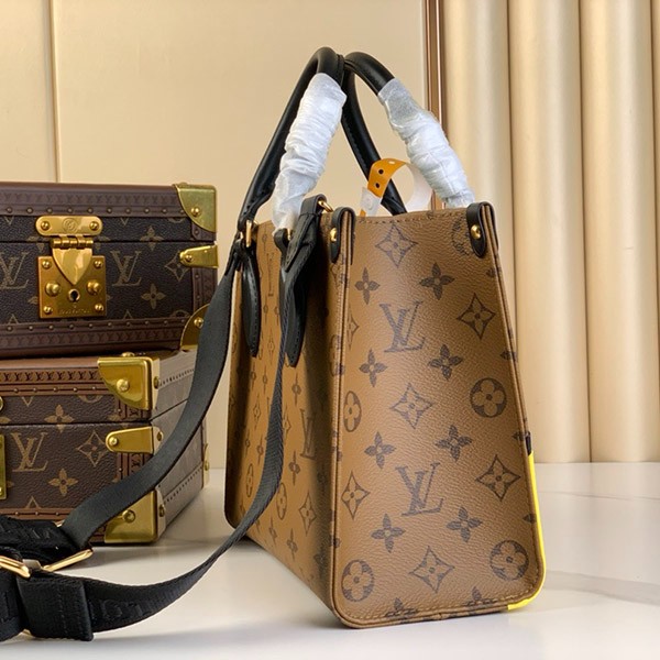 【 LV×SunYitianコラボ】◆ルイヴィトン オンザゴー PM スーパーコピー M47199 vuk03885