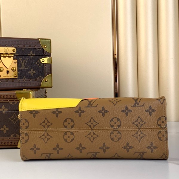 【 LV×SunYitianコラボ】◆ルイヴィトン オンザゴー PM スーパーコピー M47199 vuk03885