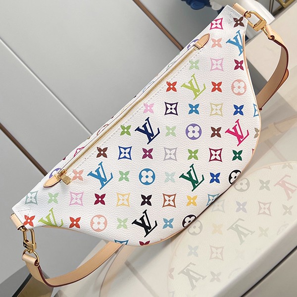 注目★ルイヴィトン×村上隆 バムバッグ コピー商品 ショルダー M13660