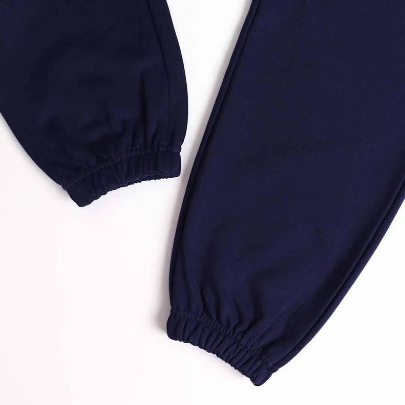 送料込バレンシアガ Political Campaign Sweat パンツ 偽物★カーリーフリース　ブルー bak12802
