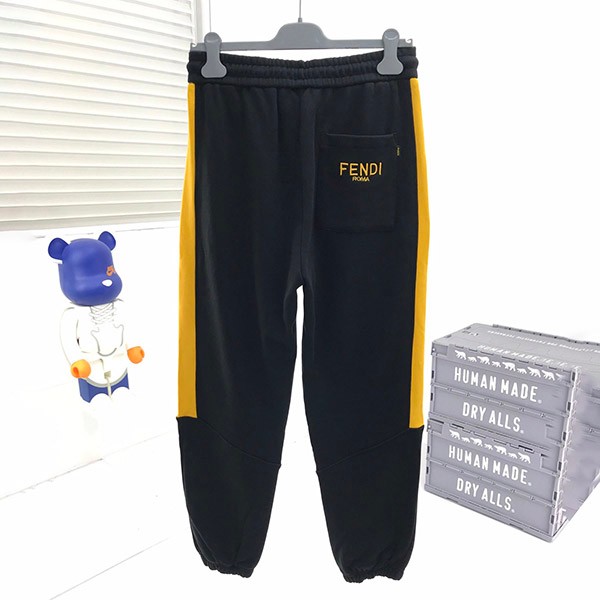 フェンディ スウェットパンツ 偽物 ウール FF feg21588