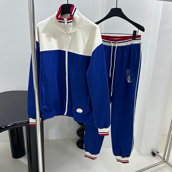 人気急上昇グッチ 偽物 コットン ジャージー ジャケット 上下 セット gug03871