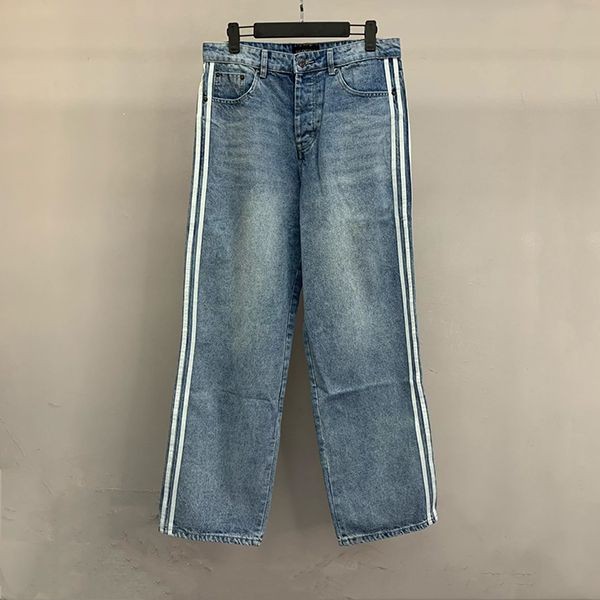 セレブ多数愛用バレンシアガ × アディダス デニムパンツ スーパーコピー bay12823