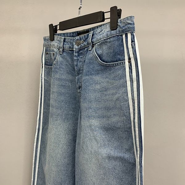 セレブ多数愛用バレンシアガ × アディダス デニムパンツ スーパーコピー bay12823