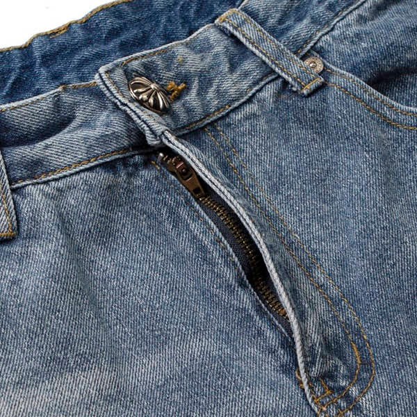 クロムハーツ 偽物 セメタリークロス デニム パンツ Kuc25733