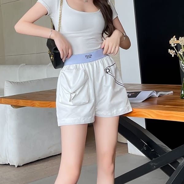 確保済みプラダ Re-Nylon shorts ショートパンツ n級品 puy84798