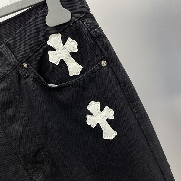 クロムハーツ クロスパッチ N級品 ウォッシュドデニムパンツ Kuu93785