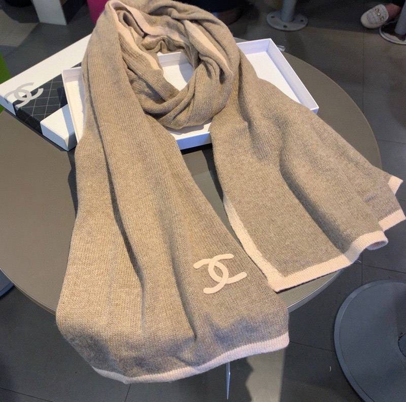 シャネル カシミヤ ニット マフラーコピー・ストール sht38968