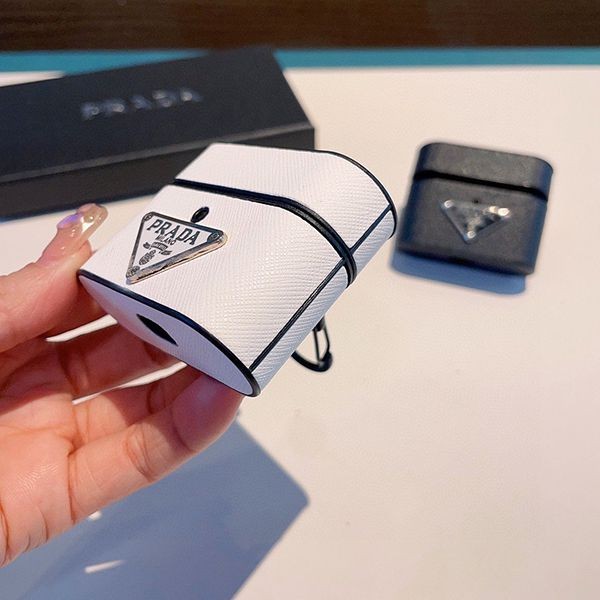 お洒落で可愛い プラダ レザー AirPods Proケース 偽物 puj21020