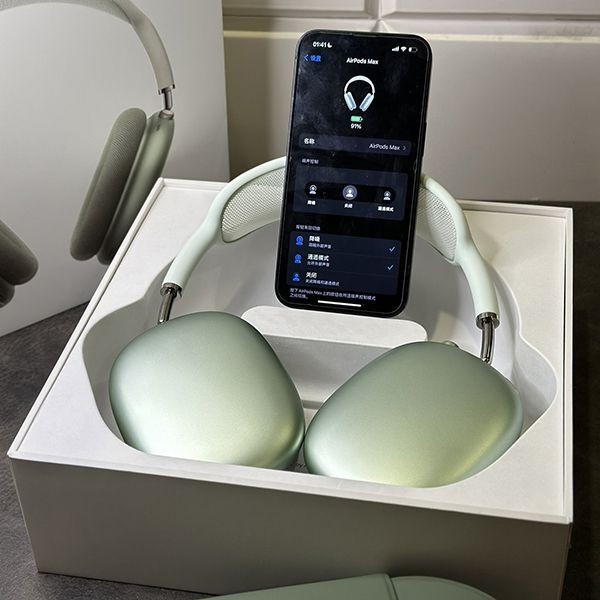 AirPods Max スーパーコピー アップル ワイヤレスヘッドホン★グリーン apm873