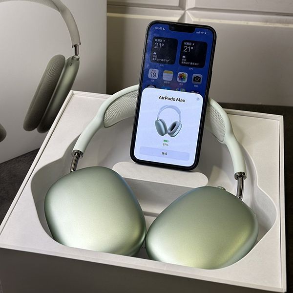 AirPods Max スーパーコピー アップル ワイヤレスヘッドホン★グリーン apm873