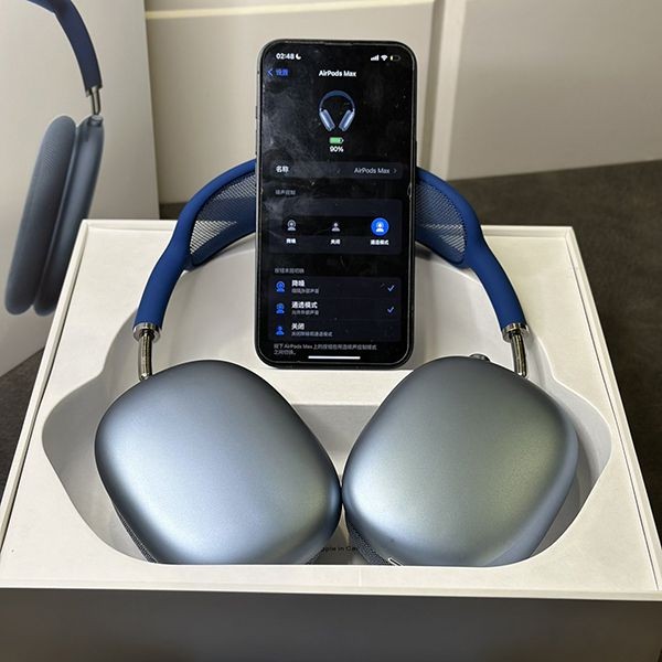 AirPods Max スーパーコピー アップル ワイヤレスヘッドホン★ブルー apm874