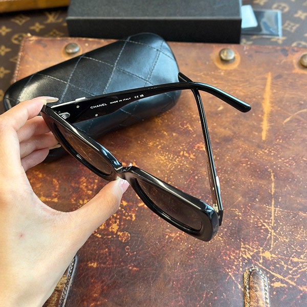 注目★シャネル レクタングル シェイプ アイウェア サングラス コピー shx58582
