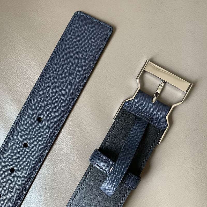 稀少 21AW！プラダ リバーシブル ベルト スーパーコピー 4.0cm pux23106