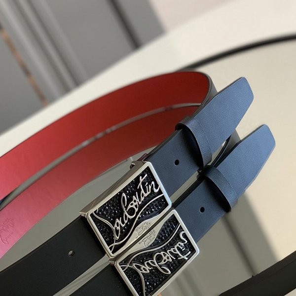 希少クリスチャンルブタン ベルト 偽物 35mm 注目度抜群！ Rui40661
