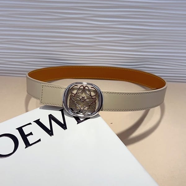 超話題!ロエベ Anagram リバーシブル エリプス ベルト 偽物 3色 loc47388
