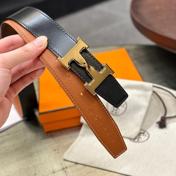 速達発送エルメス リバーシブルベルト 32mm パロディ erw28757