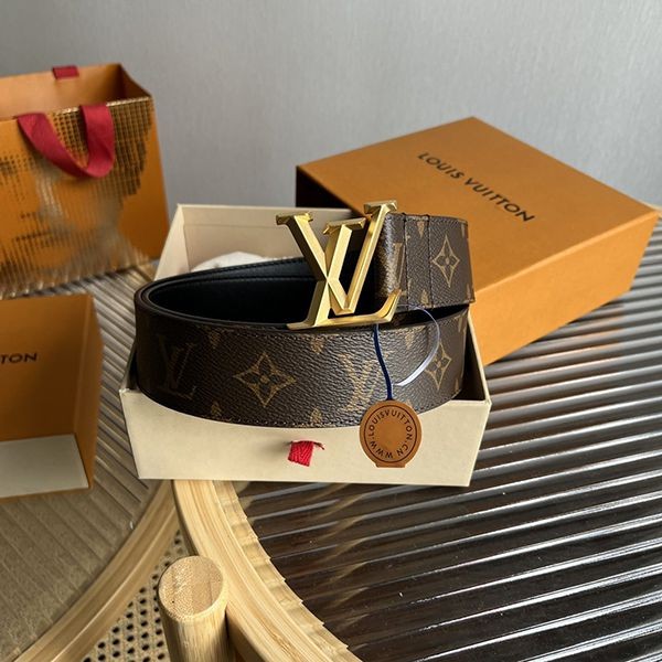 高品質♪♪♪ルイヴィトン LV イニシャル ベルト 偽物 40MM vua26369