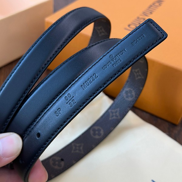 一目惚れ♪ルイヴィトン 贋物 ベルト・プリティー LV 30MM リバーシブル M8232X