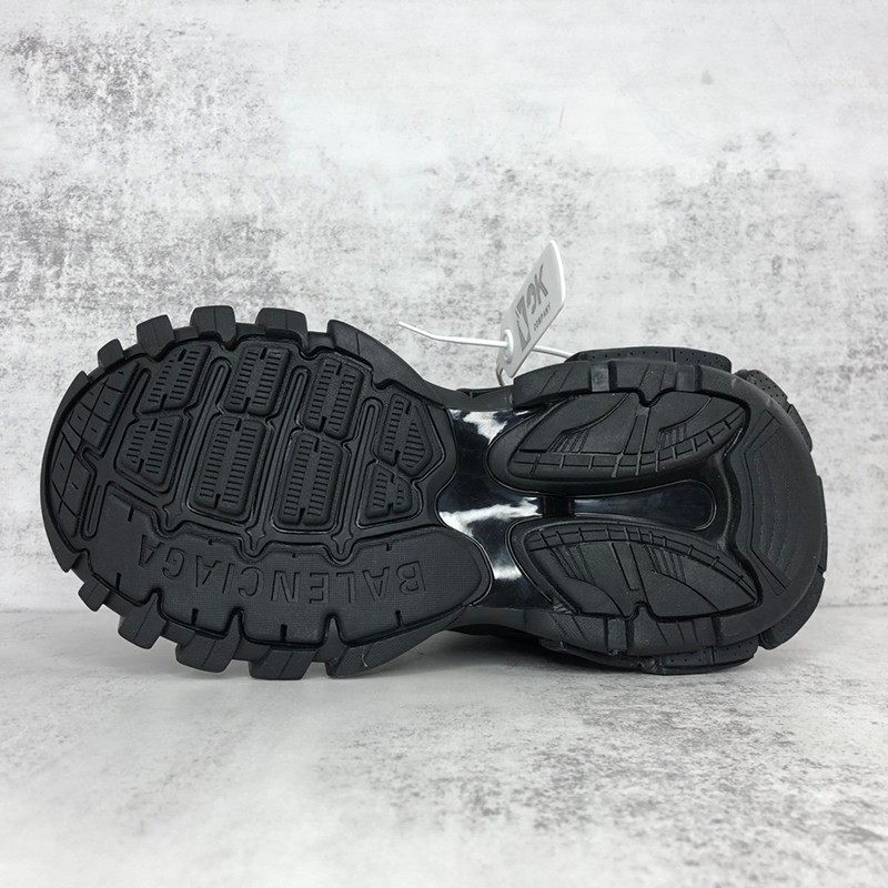 秋冬新作 バレンシアガ スニーカー 偽物 TRACK HIKE ロゴ レースアップ ハイカット 654866W3CP31000