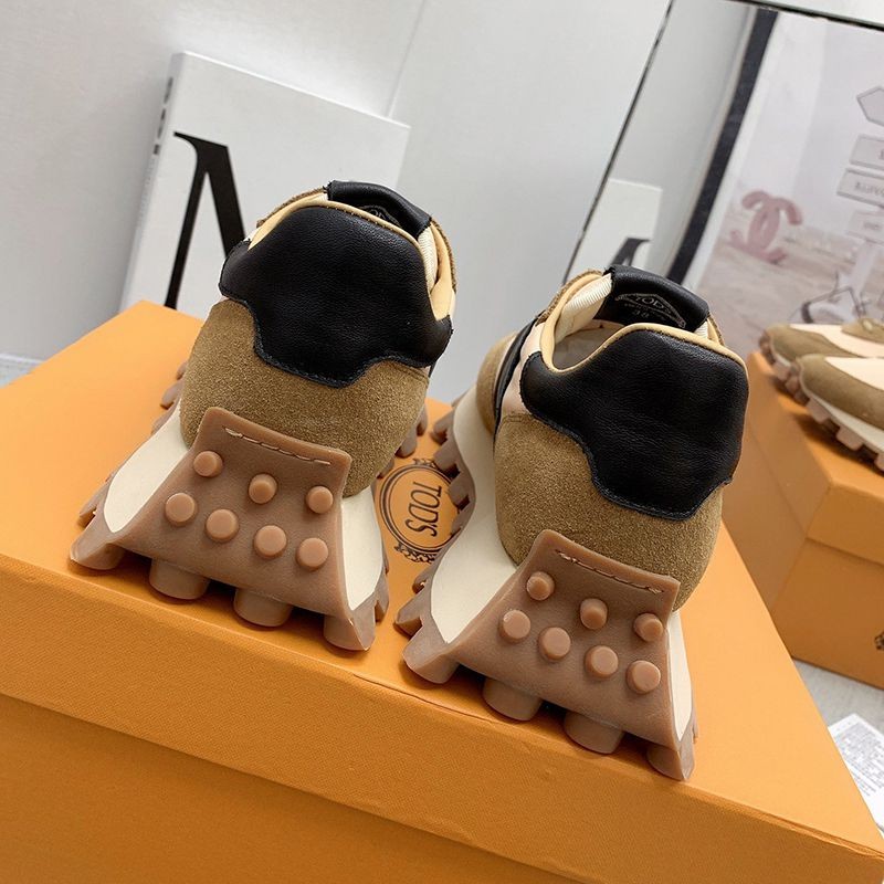 入手困難 TODS スーパーコピー スエード＆ファブリックスニーカー tor46589