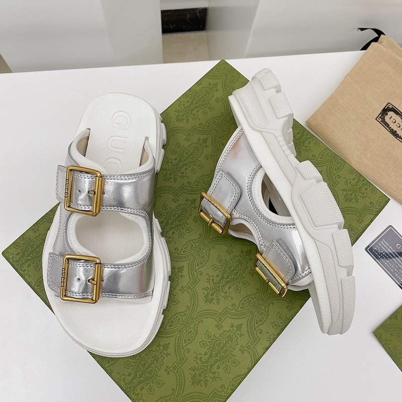 人気 お洒落に♪グッチ 厚底サンダル 偽物 gun74734