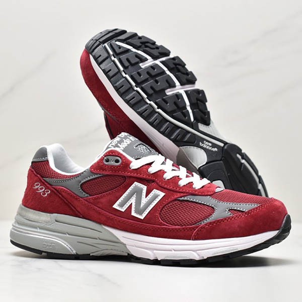 エメレオンドレ × ニューバランス 993 スニーカー コピー"レッド" nyc41671