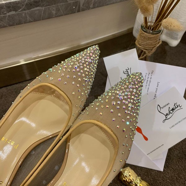 クリスチャンルブタン コピー Follies Strass 100 パンプス Ruw76746