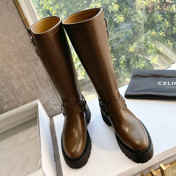 セリーヌ バイカー ハイブーツ コピー Cep21827