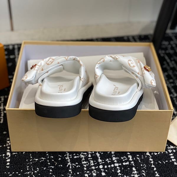 入手困難ルイヴィトン プールピロー ライン ミュール パロディ vup01116