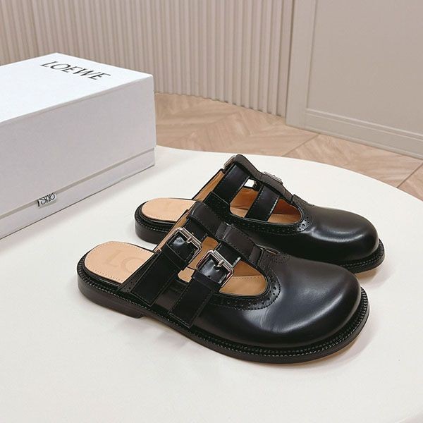 超希少！ロエベ カンポ メリージェーン 激安 ミュール loa98323