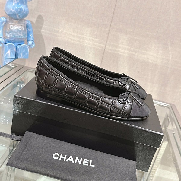 【全カラー揃えたい♪】シャネル コピー バレリーナ フラットパンプス 4色 G45591