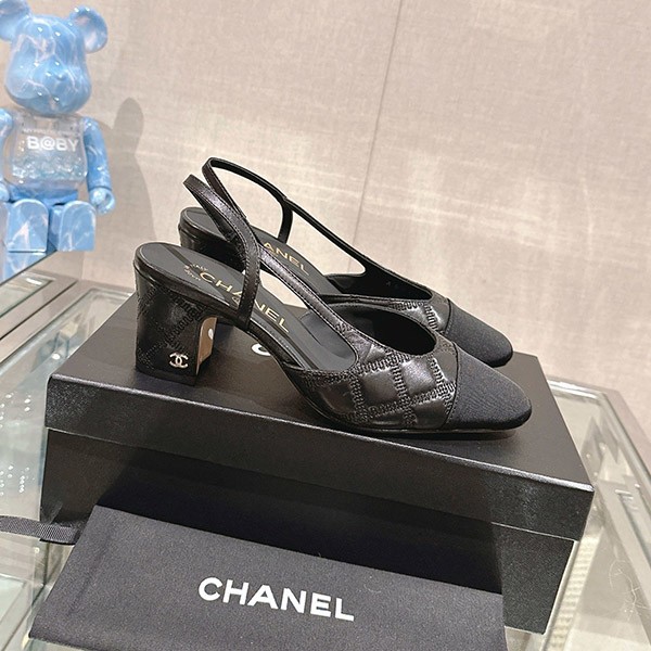 【上品でスタイリッシュ♪】シャネル 激安★パンプス★チャンキーヒール 4色 shw60770