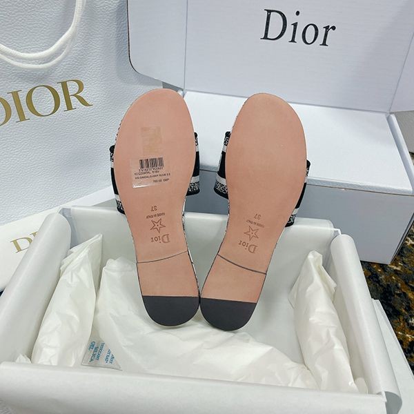 入手困難品！ディオール フラットサンダル N級品 del10835