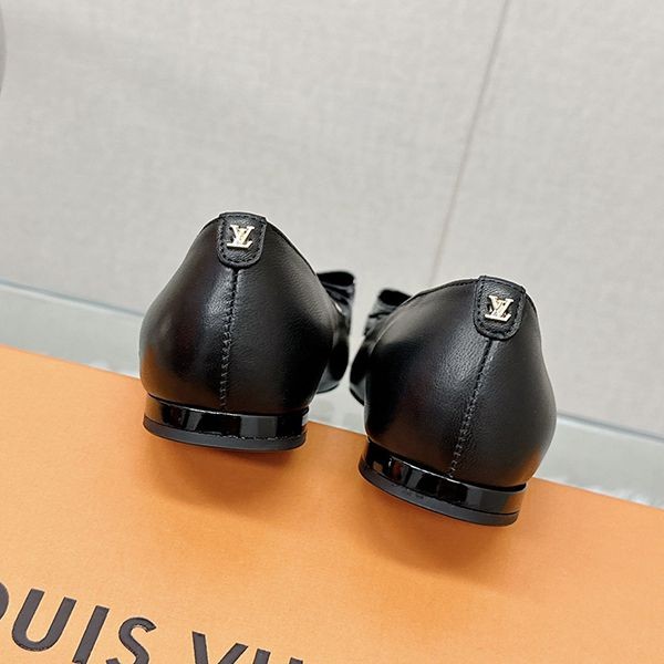 【23AW☆リボン/大人可愛い】ルイヴィトン LV ブロッサム フラット バレリーナ偽物 1AC8WZ